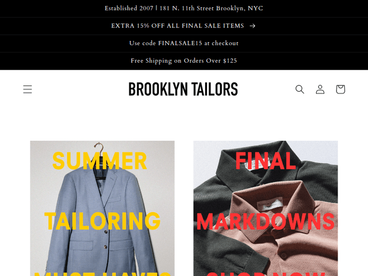Brooklyn-tailors
