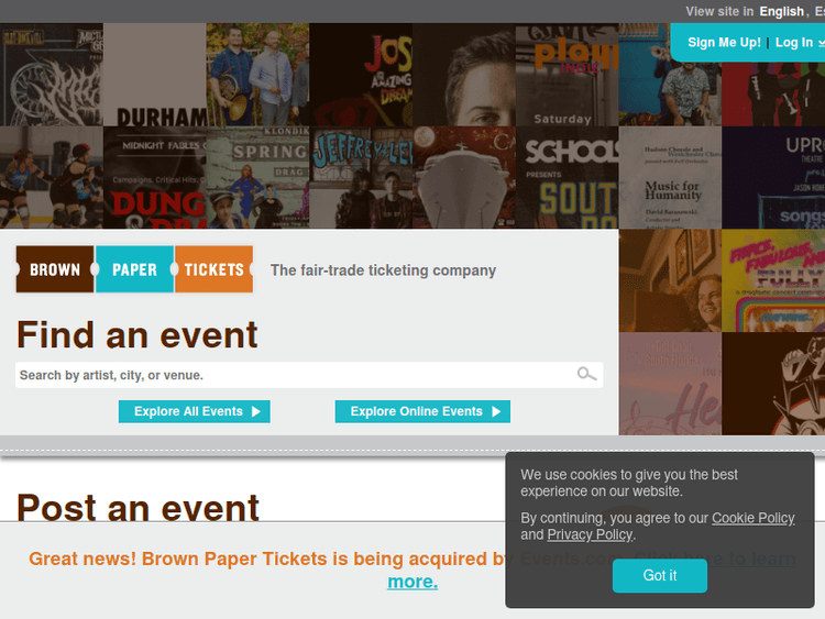 Brownpapertickets