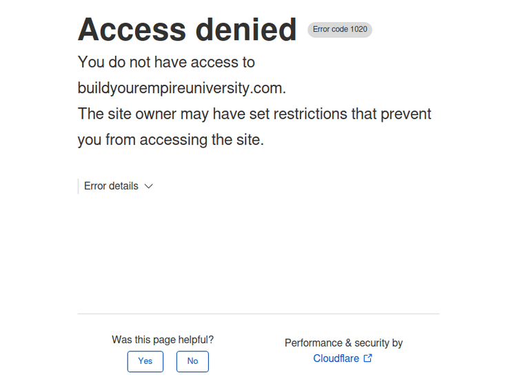 Buildyourempireuniversity