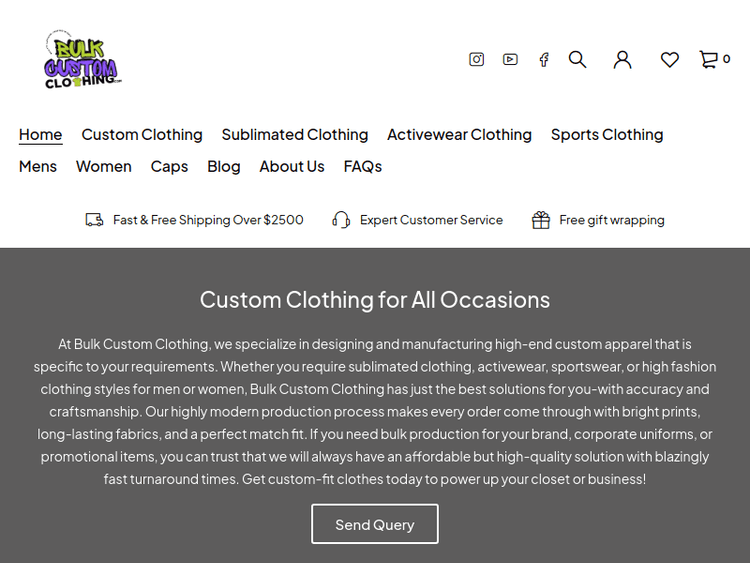 Bulkcustomclothing