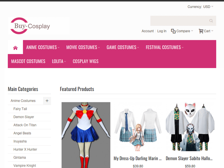Buy-cosplay