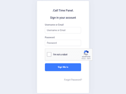 Calltimepanel