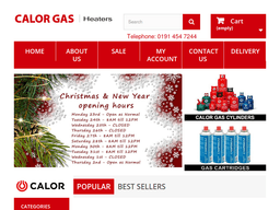 Calorgas-heaters