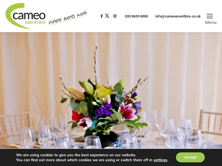 Cameoeventhire