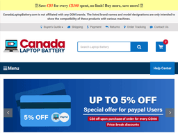 Canadalaptopbattery