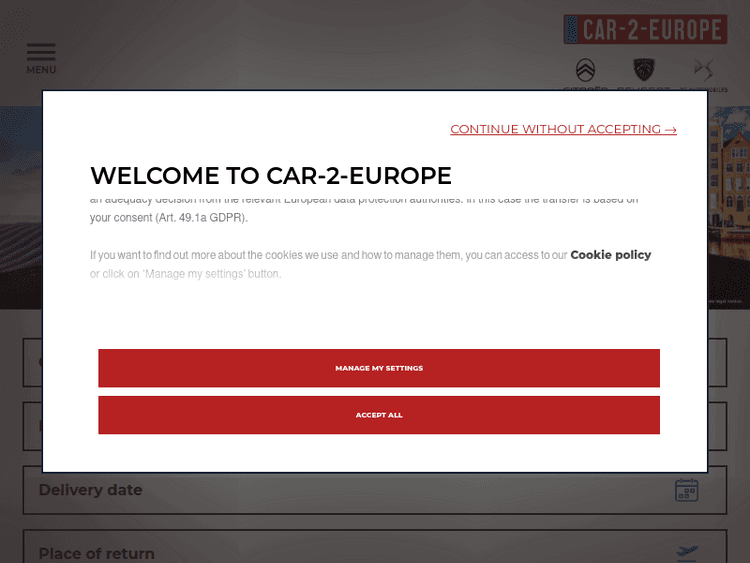 Car2europe