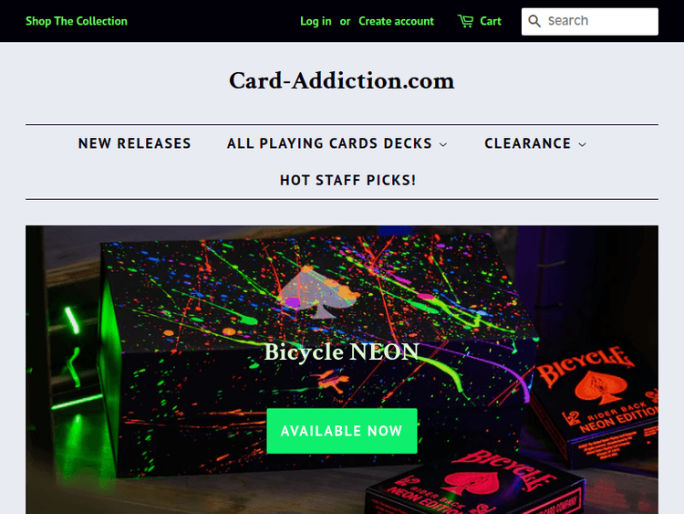 Card-addiction