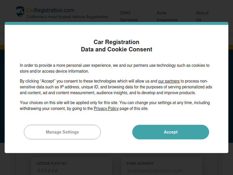 Carregistration