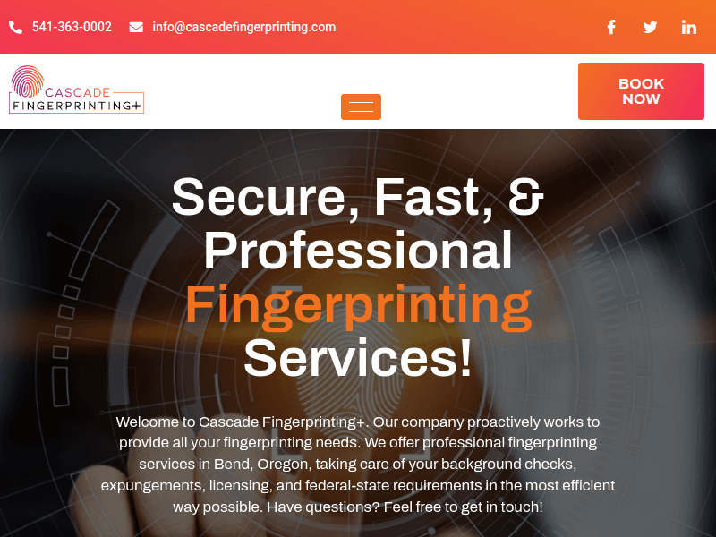 Cascadefingerprinting