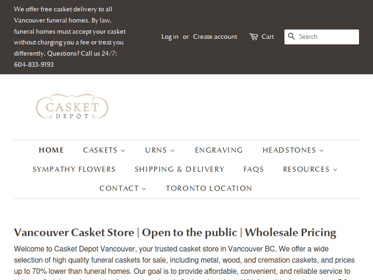 Casketdepotvancouver