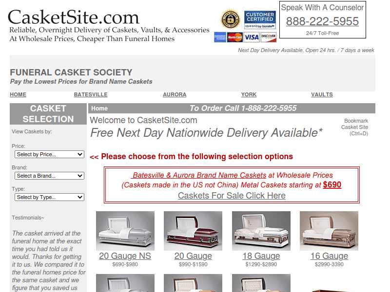 Casketsite