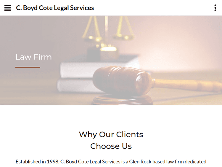 Cboydcotelegalservices