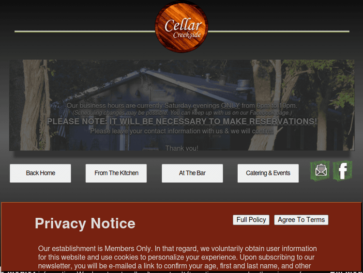 Cellarcreekside