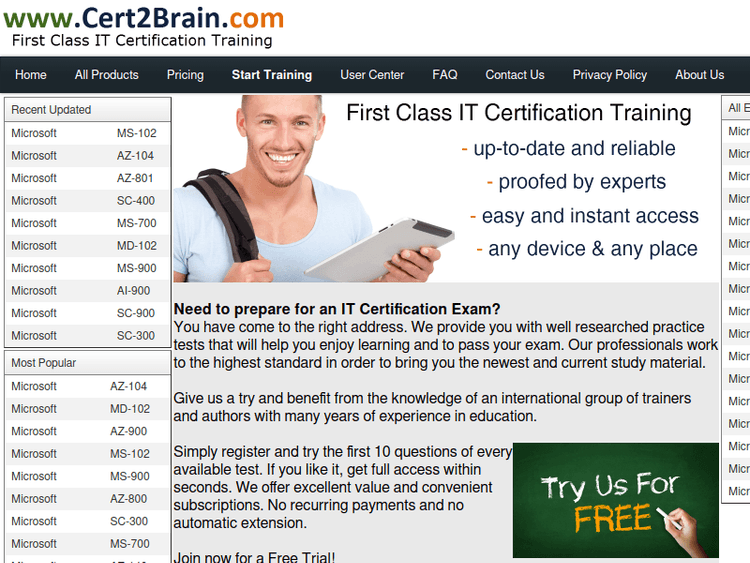 Cert2brain