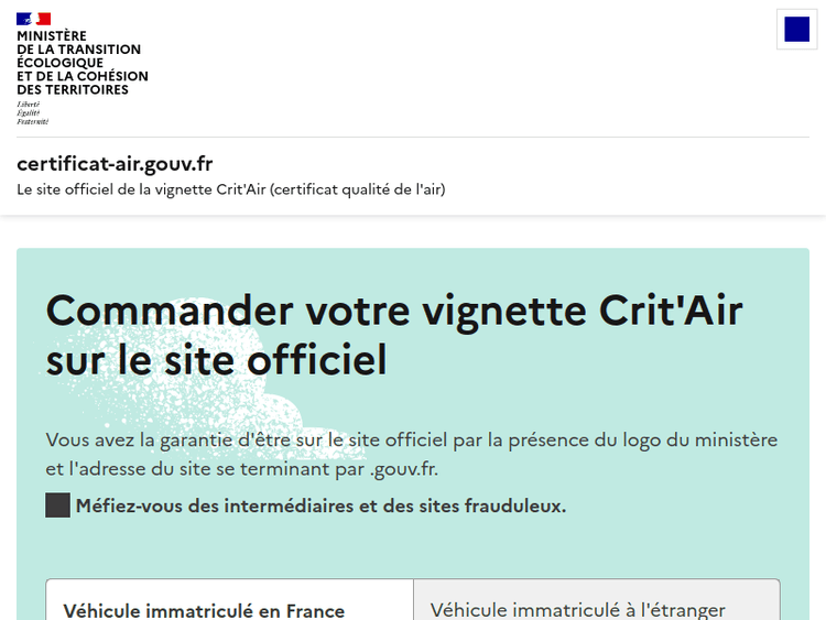 Certificat-air