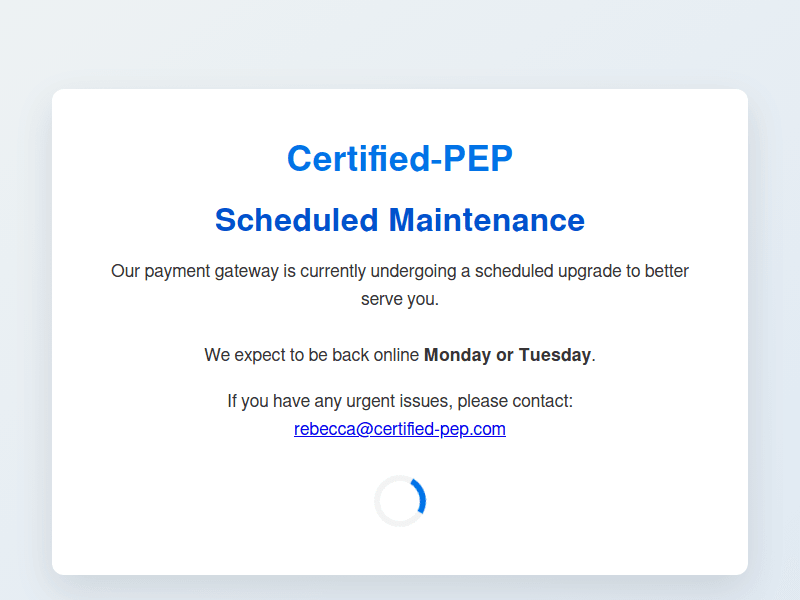 Certified-pep