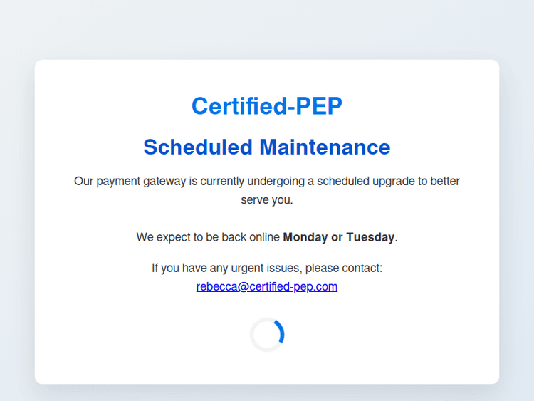 Certified-pep