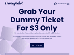 Cheapdummyticket