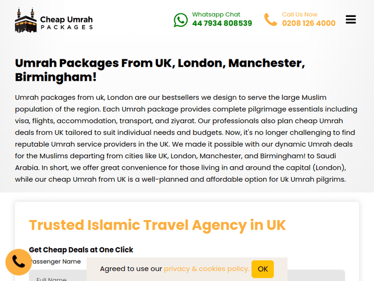 Cheapumrahpackages