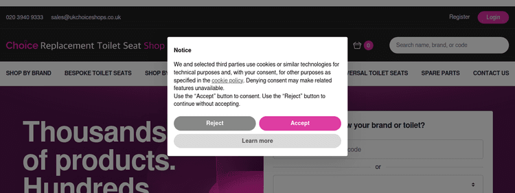 Choicereplacementtoiletseatshop