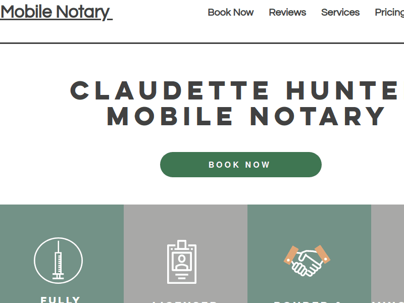 Claudettehunternotary