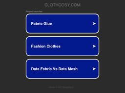 Clothcosy