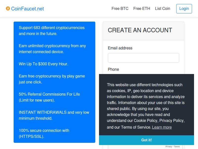 Coinfaucet