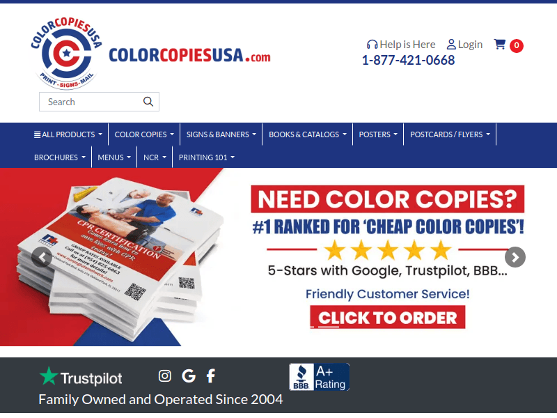 Colorcopiesusa