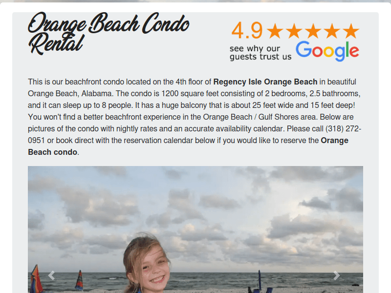 Condorentalorangebeach