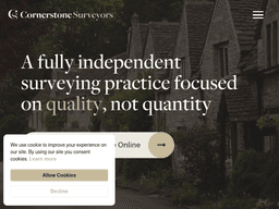 Cornerstonesurveyors