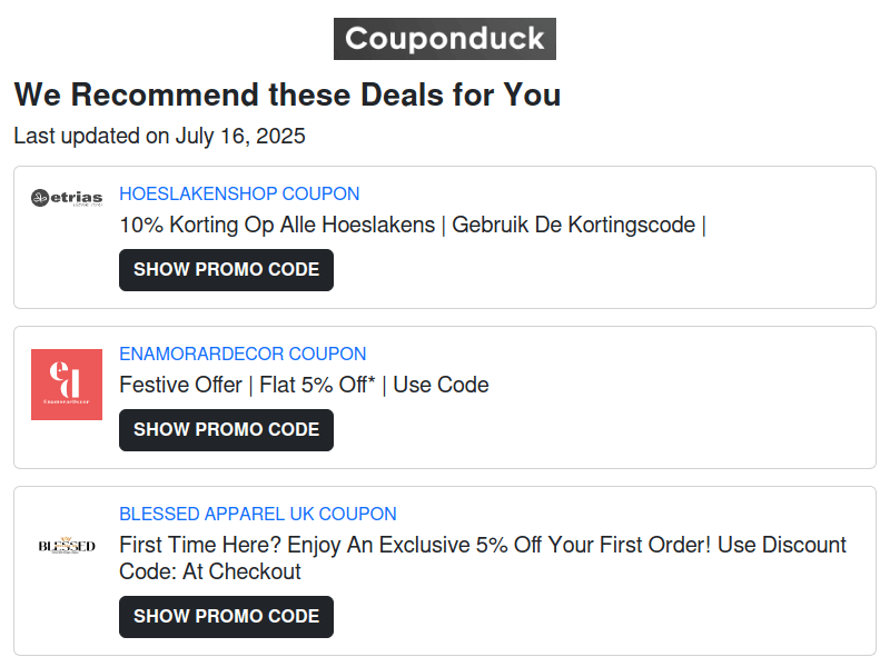 Couponduck