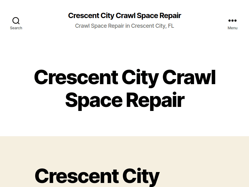 Crescentcitycrawlspacerepair