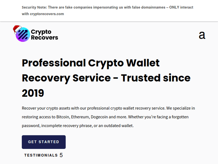 Cryptorecovers