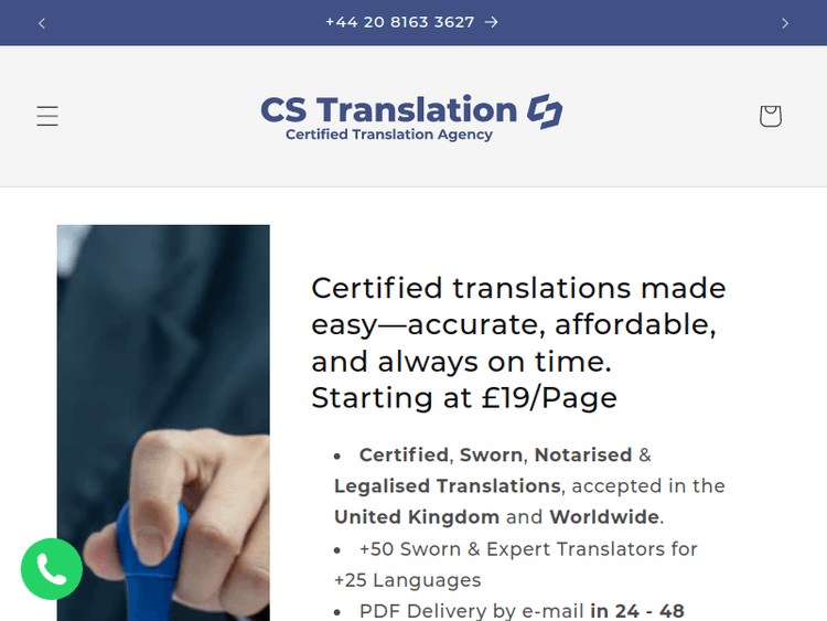 Cs-translation
