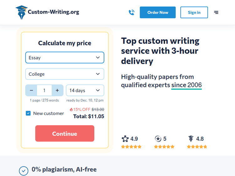 Custom-writing