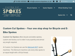 Customcutspokes