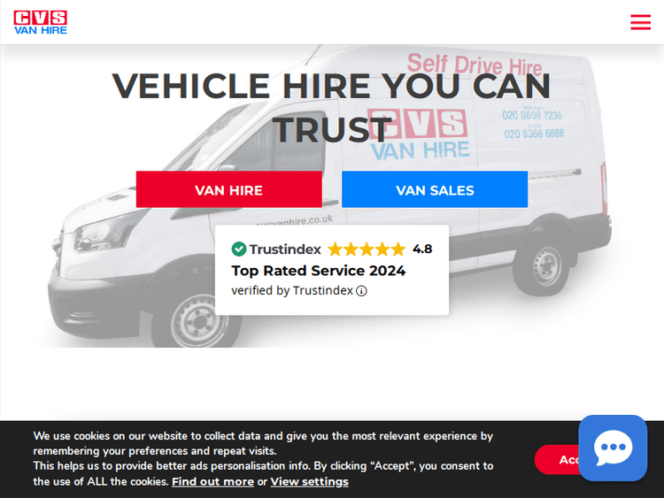 Cvsvanhire