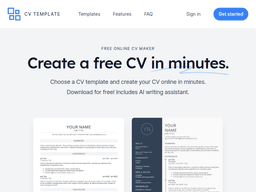 Cvtemplate