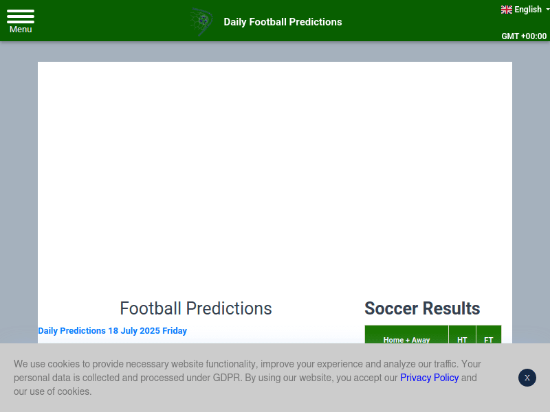 Dailyfootballpredictions