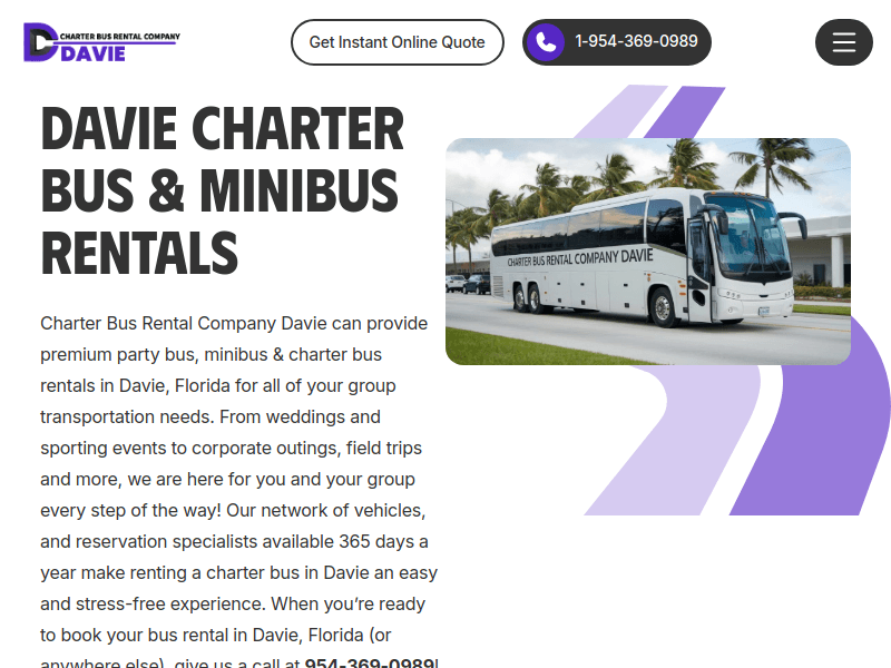 Daviecharterbuscompany