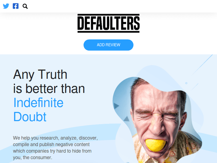 Defaulters
