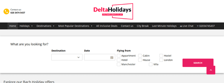 Deltaholidays