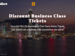 Discountbusinessclasstickets