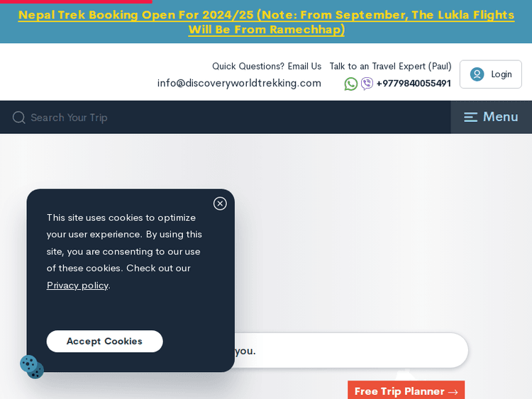 Discoveryworldtrekking