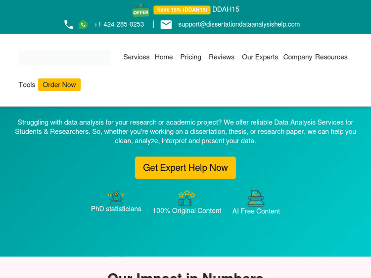 Dissertationdataanalysishelp