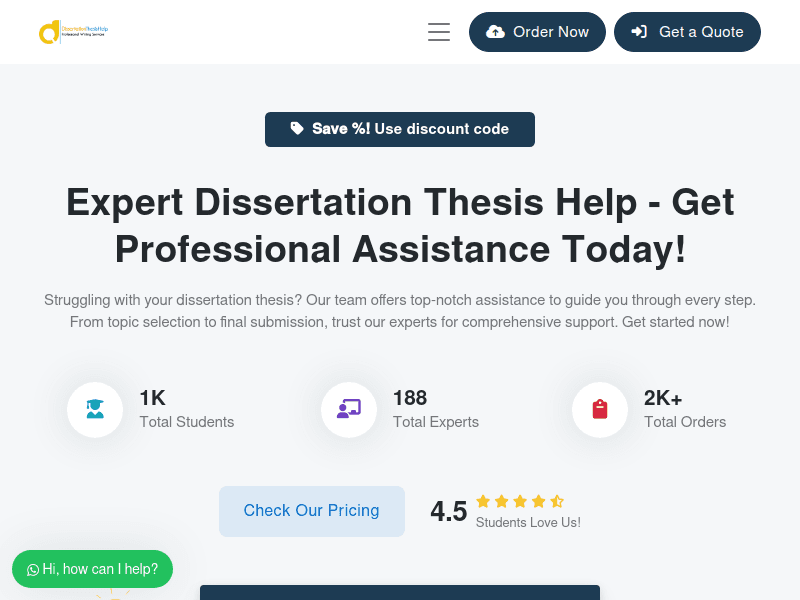 Dissertationthesishelp