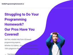 Domyprogramminghomework