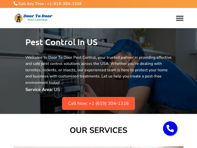 Doortodoorpestcontrol