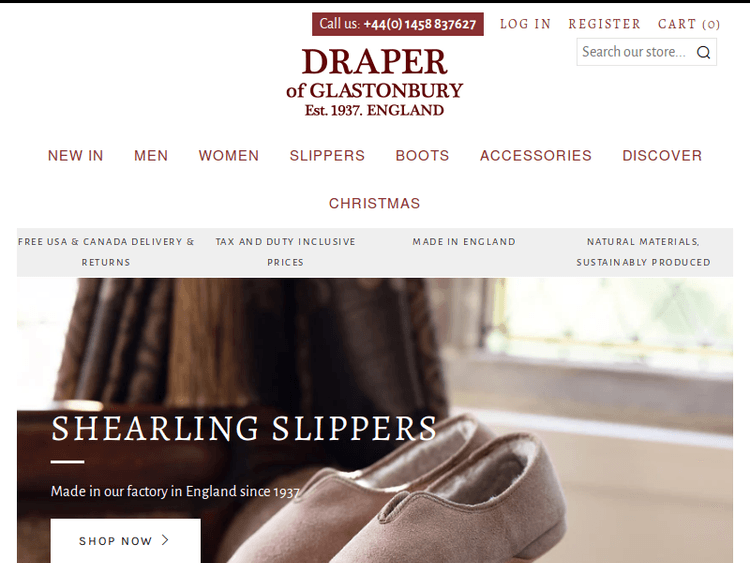 Drapershearlingslippers
