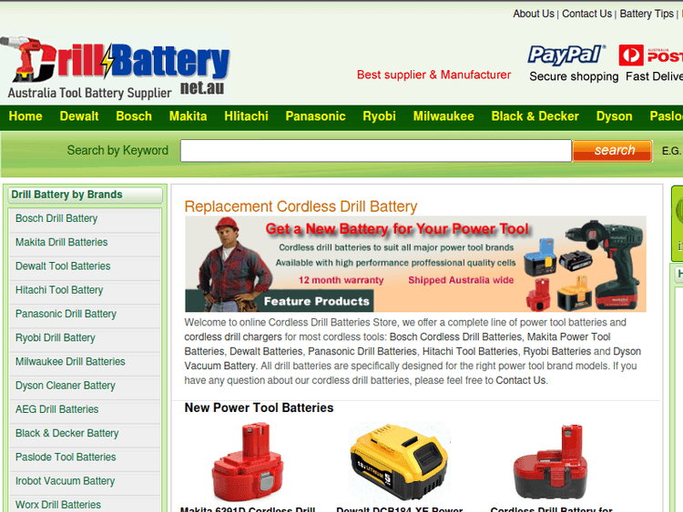 Drill-battery